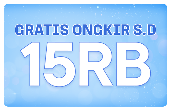 Voucher GRATIS ONGKIR s.d. 15RB