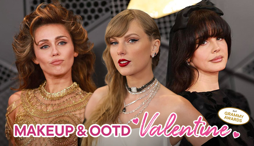 Inspirasi Makeup dan OOTD Valentine yang Gak Bikin Bosan ala Pemenang Grammy