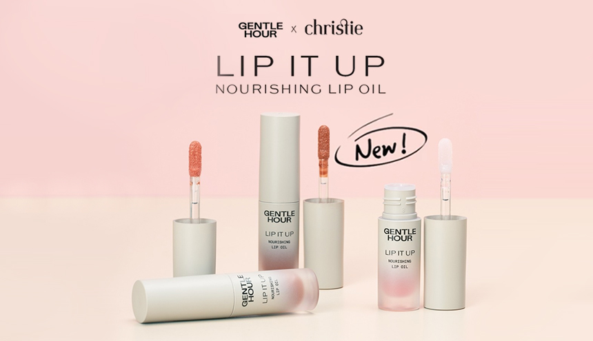 Produk Baru di BeautyHaul: Lip Oil Gentle Hour X Christie!