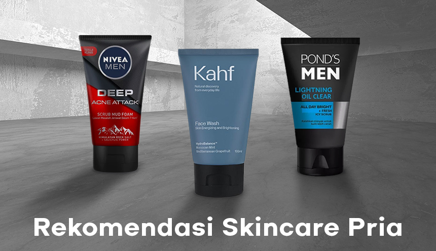 6 Rekomendasi Skincare Pria Terbaik untuk Wujudkan Kulit Mulus