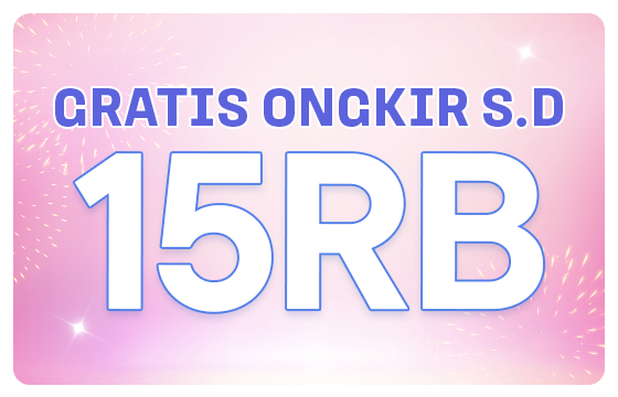 GRATIS ONGKIR s.d. 15RB