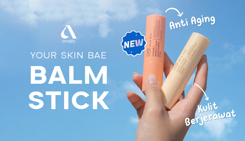 Si Pelembap Paling Praktis: Your Skin Bae Balm Moisturizing Stick!