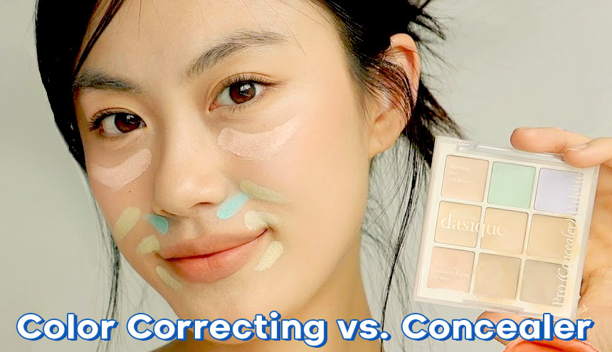 Color Correcting vs. Concealer! Apakah Bedanya?