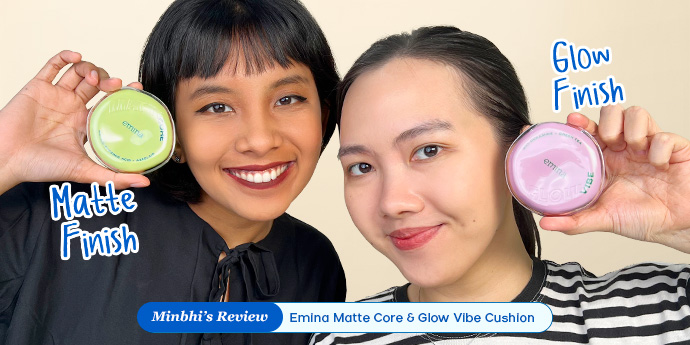 Review Cushion Emina Matte dan Glow: Pilih Complexion Sesuai Selera Kamu!