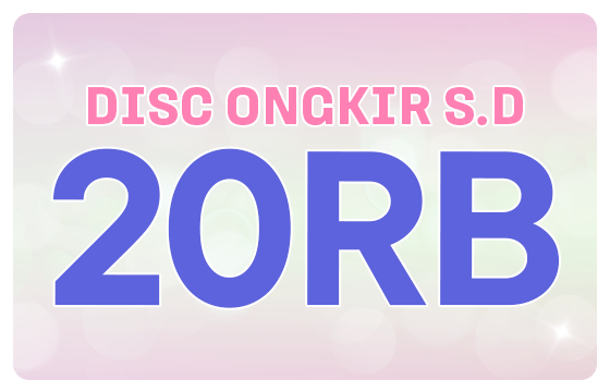 Voucher GRATIS ONGKIR s.d. 20RB