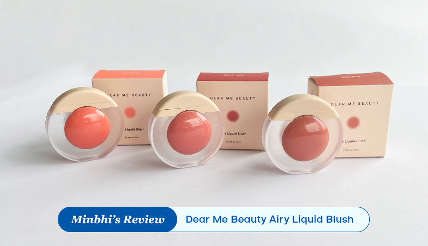 Review Dear Me Beauty Airy Liquid Blush: Perona Pipi Terbaru yang Super Cakep Warnanya!