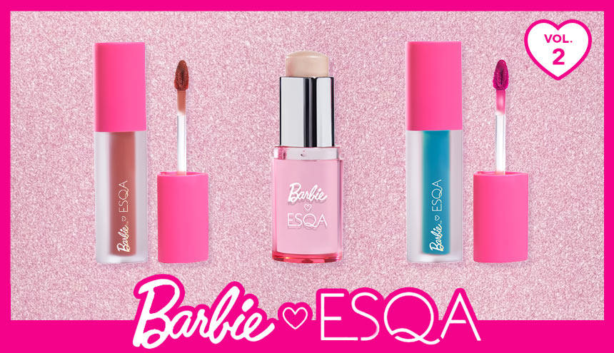 Perkakas Makeup Super Centil dari Kolaborasi ESQA X Barbie Vol. II