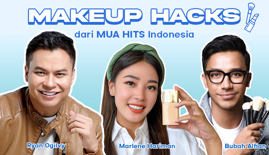 Hacks Makeup Bubah Alfian Hingga Marlene Hariman Demi Tampilan Ekstra Cetar
