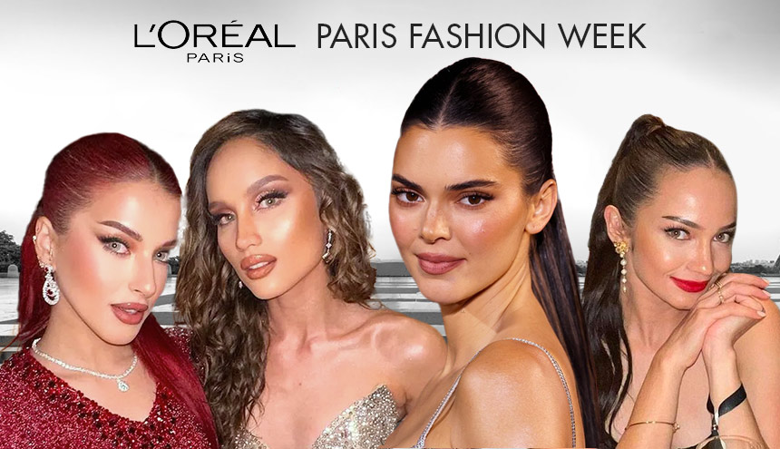 Keseruan Enzy Storia, Cinta Laura dan Tasya Farasya Catwalk bareng Kendall Jenner di Loreal Paris Fashion Week 2023