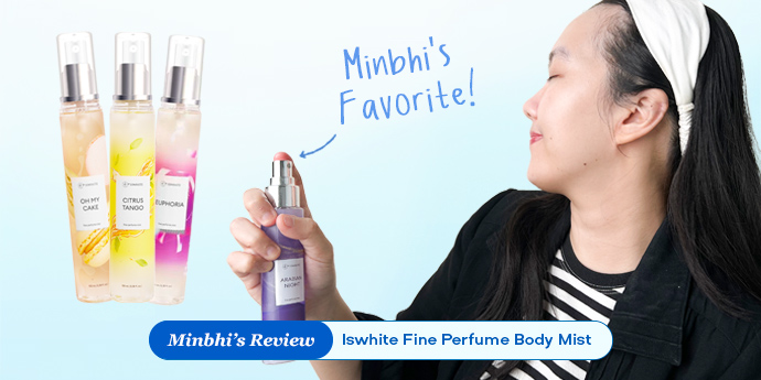 body mist Iswhite