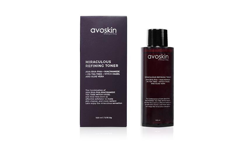 Review Avoskin Miraculous Refining Toner