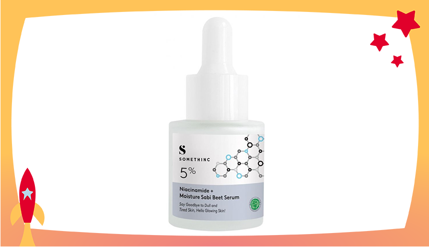 review somethinc niacinamide moisture beet serum