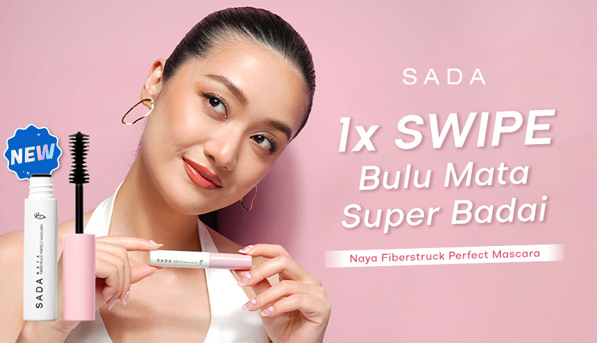 Naya Fiberstruck Perfect Mascara by Sada Hybrid Beauty: Bikin Bulu Mata Super Badai dengan Sekali Swipe!