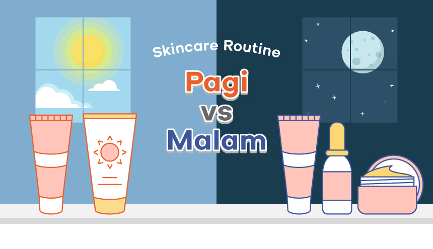 Skincare Pagi vs Malam, Pahami Bedanya Supaya Maksimal Glowingnya