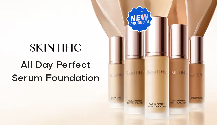 Skintific All Day Perfect Serum Foundation, Bikin Makeup Anti Geser Seharian!