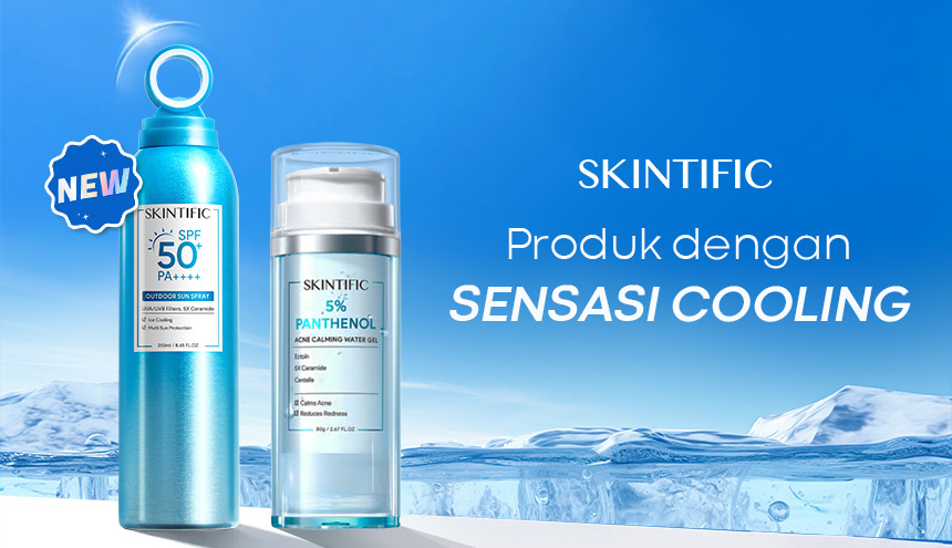 Sensasi Cooling dari Dua Produk Skintific Terbaru: Outdoor Sun Spray dan 5% Panthenol!