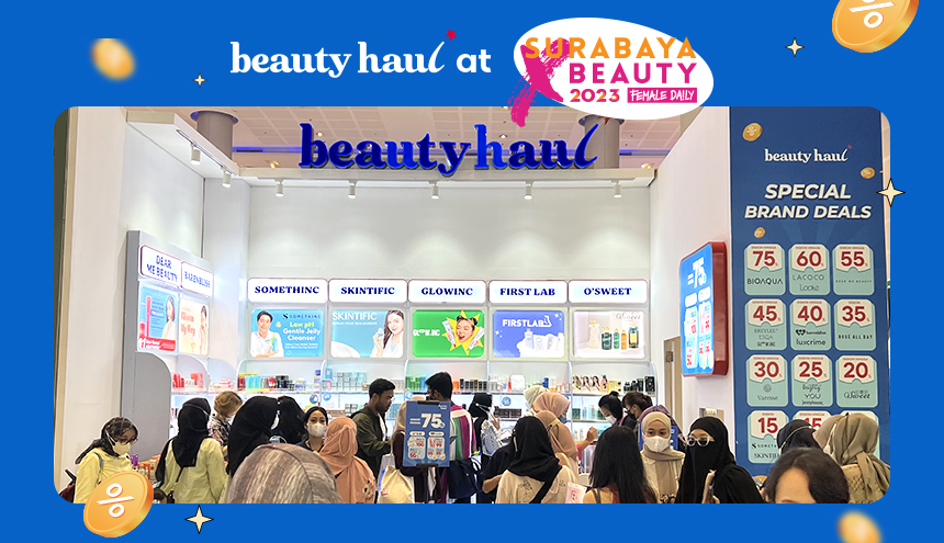 Intip Promo di Booth BeautyHaul @ FDX Surabaya!