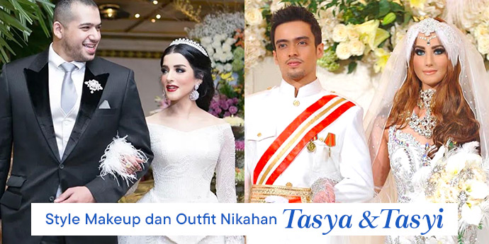 Transformasi Makeup sampai Style Outfit Nikahan Tasya Farasya dan Tasyi Athasyia: Duo Arab yang Gayanya Berbeda!
