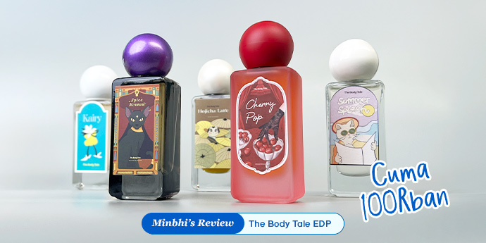 5 Pilihan Parfum The Body Tale, Harganya Cuma 100 Ribuan!
