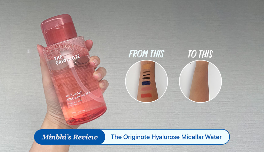 Review The Originote Hyalurose Micellar Water: Makeup Luntur, Kulit Mulus!