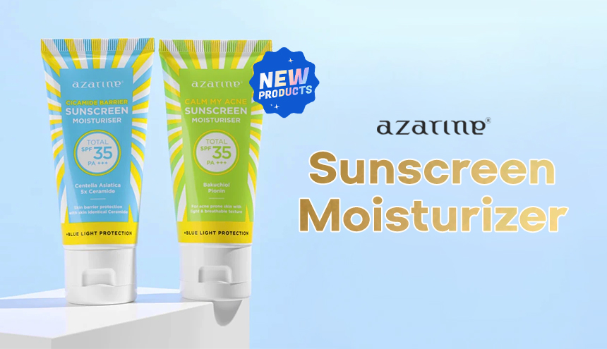 NEW PRODUCT ALERT: Sunscreen + Moisturizer Terbaru dari Azarine yang Dapat Merawat Skin Barrier