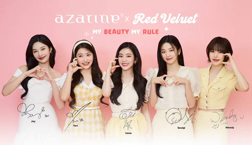 Ini Dia Koleksi Terbaru Makeup Series Kolaborasi Azarine dan Red Velvet!