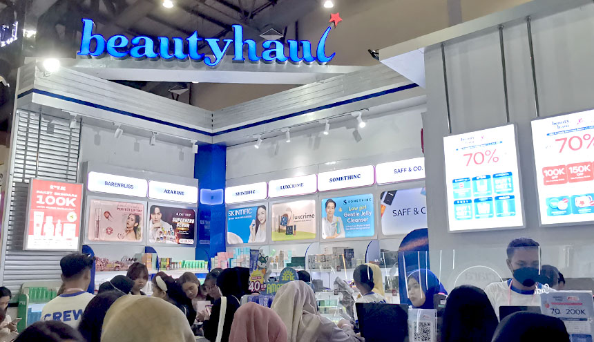 Dijamin Cuan! BeautyHaul Obral Skincare hingga Makeup di Jakarta X Beauty 2023