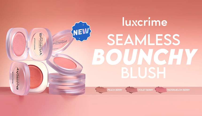 Pipi Jadi Bouncy Mirip Mochi dengan Seamless Bounchy Blush dari Luxcrime