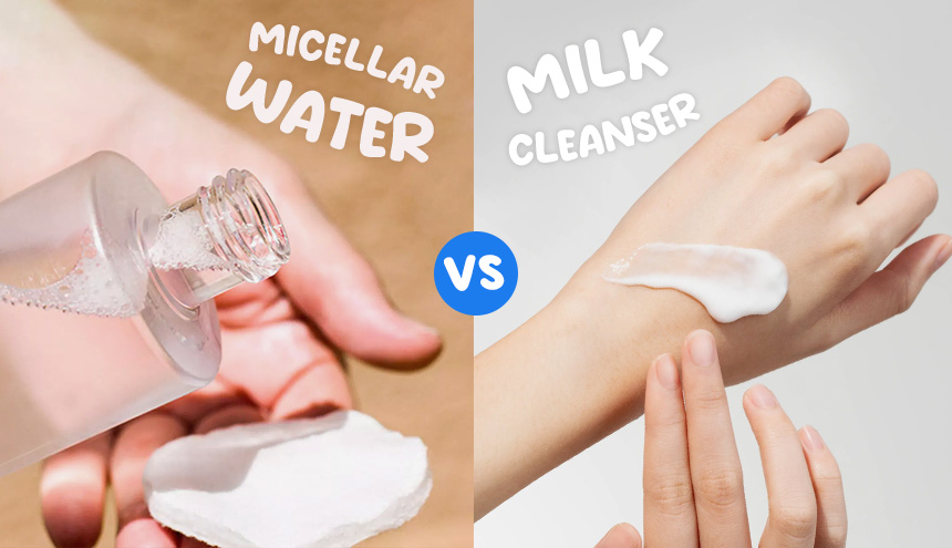 Micellar Water vs Milk Cleanser, Mana yang Paling Oke?
