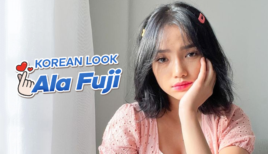 Korean Makeup Look Ala Content Creator, Fuji!
