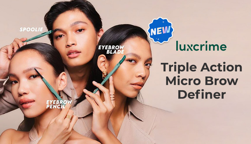 Produk Eyebrow 3in1 yang Bikin Alis Paripurna, Luxcrime Triple Action Micro Brow Definer!