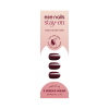 EZE NAILS Noble in Deep Wine Stay On Manicure (Kuku Palsu Tempel)