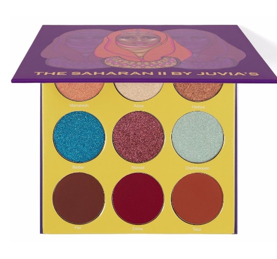 DEFECT/NO BOX (DEFECT) JUVIA'S Saharan II Palette