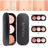 FOCALLURE Blush & Highlighter Palette