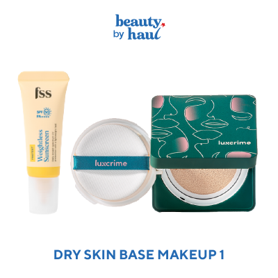 BY BEAUTYHAUL [For Skins Sake x Luxcrime] Dry Skin Base Makeup 1