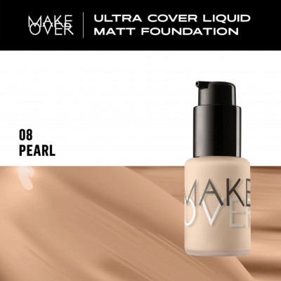 MAKE OVER Ultra Cover Liquid Matt Foundation 40 ml