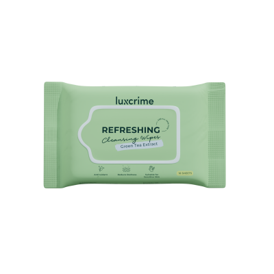 LUXCRIME Refreshing Cleansing Wipes
