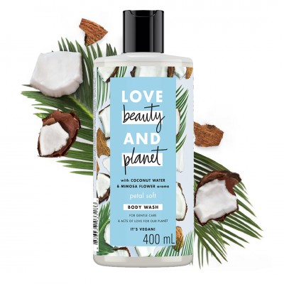 LOVE BEAUTY AND PLANET Coconut Water & Mimosa Flower Body Wash