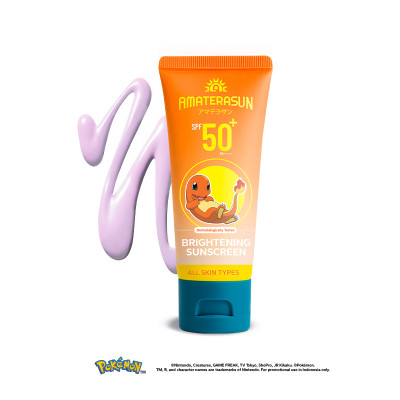 AMATERASUN Brightening Sunscreen SPF 50+ PA++++ - Pokémon Edition