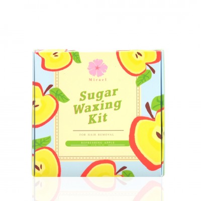 MIRAEL SUGAR WAX Apple Sugar Waxing Kit
