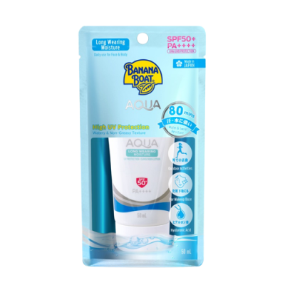 BANANA BOAT Simply Protect Aqua Long Wearing Moisture Sunscreen Lotion SPF50+