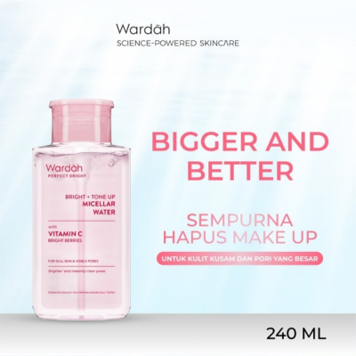 WARDAH Perfect Bright Bright + Tone Up Micellar Water