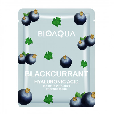 BIOAQUA Blackcurrant Hyaluronic Acid Moisturizing Skin Essence Mask