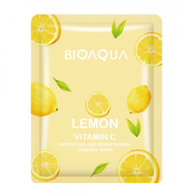 BIOAQUA Lemon Vitamin C Hydrating And Brightening Essence Mask