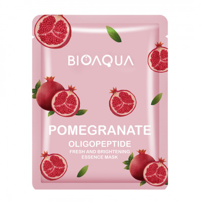 BIOAQUA Pomegranate Oligopeptide Fresh And Brightening Essence Mask