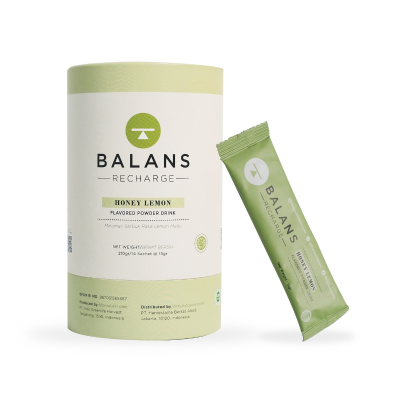 BALANS Recharge Honey Lemon 14s