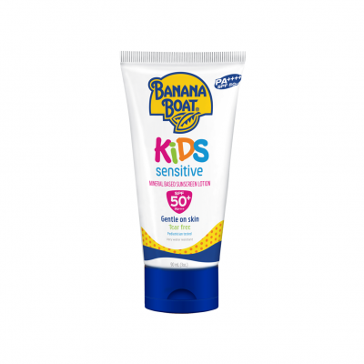 BANANA BOAT Kids Sensitive Sunscreen Lotion SPF50+