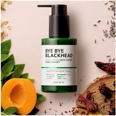 SOME BY MI Bye Bye Blackhead 30Days Miracle Green Tea Tox Bubble Cleanser 120g