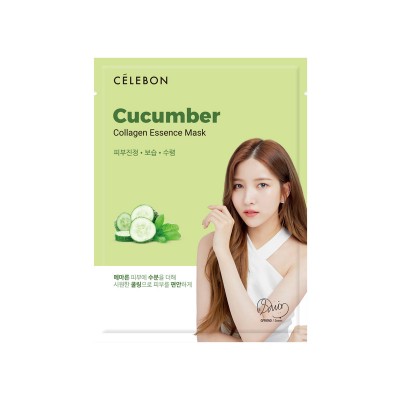 CELEBON Cucumber Collagen Essence Mask