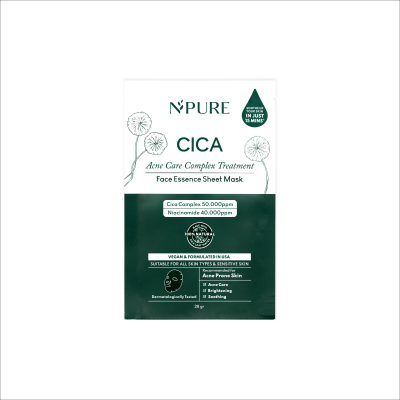 NPURE Centella Asiatica Sheet Mask - New Packaging